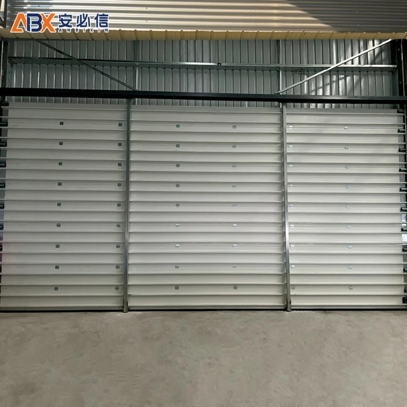 百色翻板滑升门