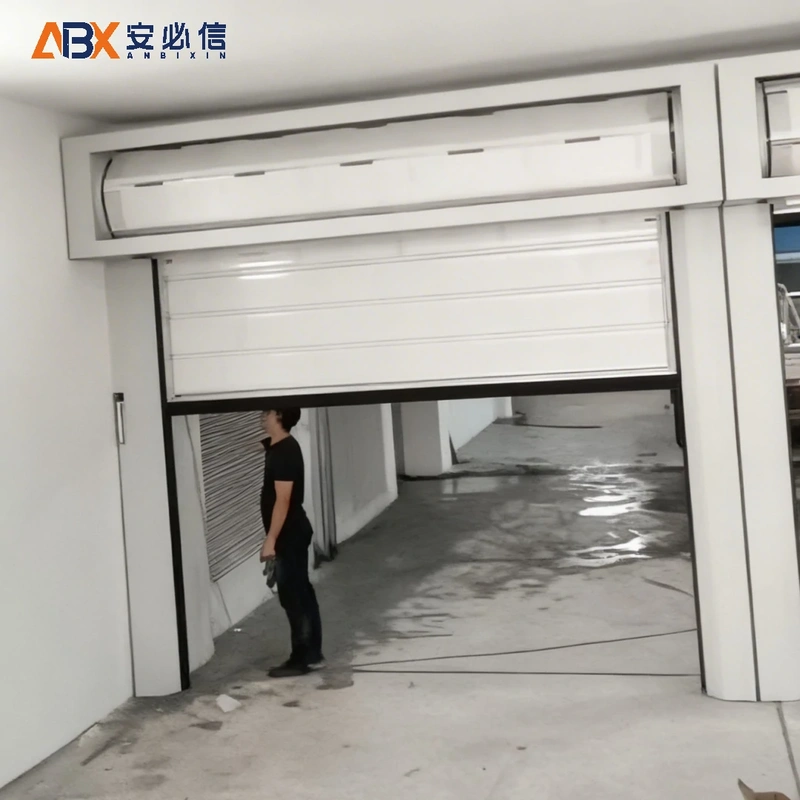 百色铝质快速门